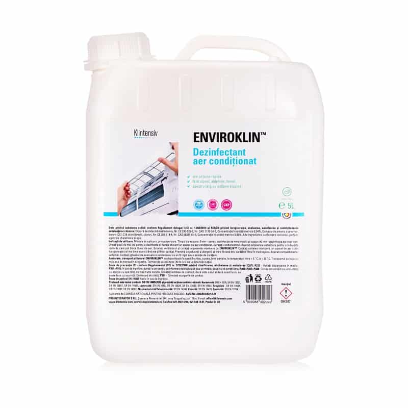 ENVIROKLIN™ – Dezinfectant aer conditionat 5 litri Klintensiv