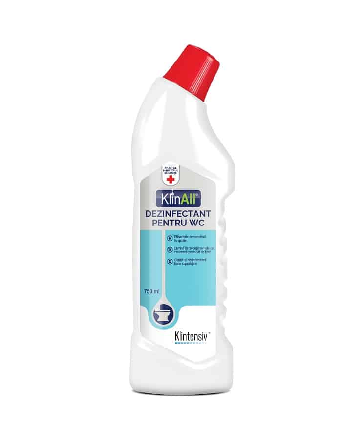 KlinAll® – Dezinfectant pentru WC 750 ml Klintensiv imagine 2022 depozituldepapetarie.ro
