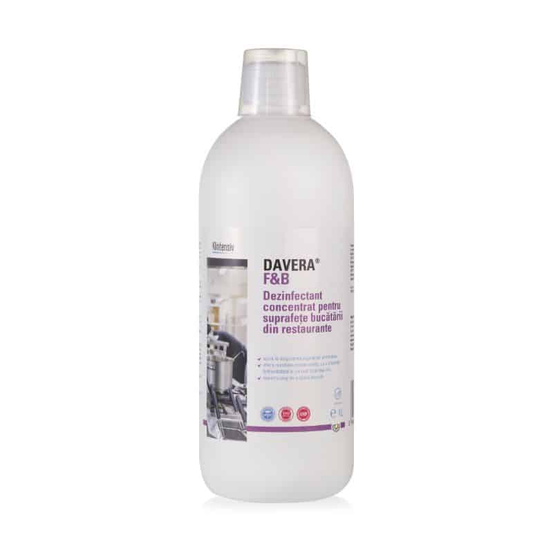 Davera® f b – dezinfectant concentrat pentru suprafetele din bucatariile restaurantelor 1 litru
