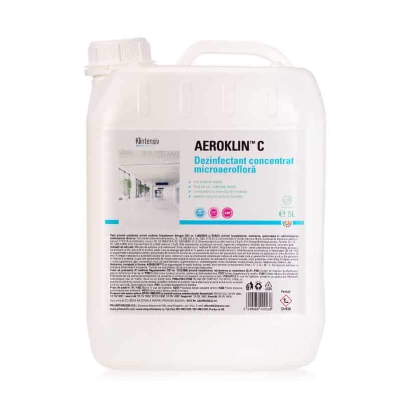 AEROKLIN™ C – Dezinfectant concentrat microaeroflora 5 litri Klintensiv