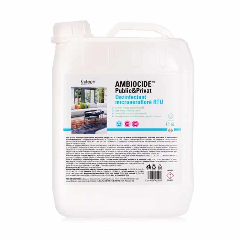 AMBIOCIDE™ P&P – Dezinfectant microaeroflora RTU 5 litri Klintensiv