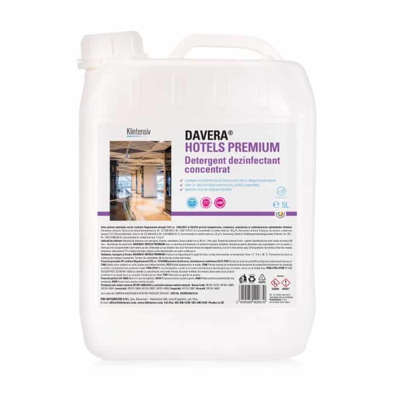 DAVERA® HOTELS PREMIUM – Detergent dezinfectant concentrat 5 litri Klintensiv