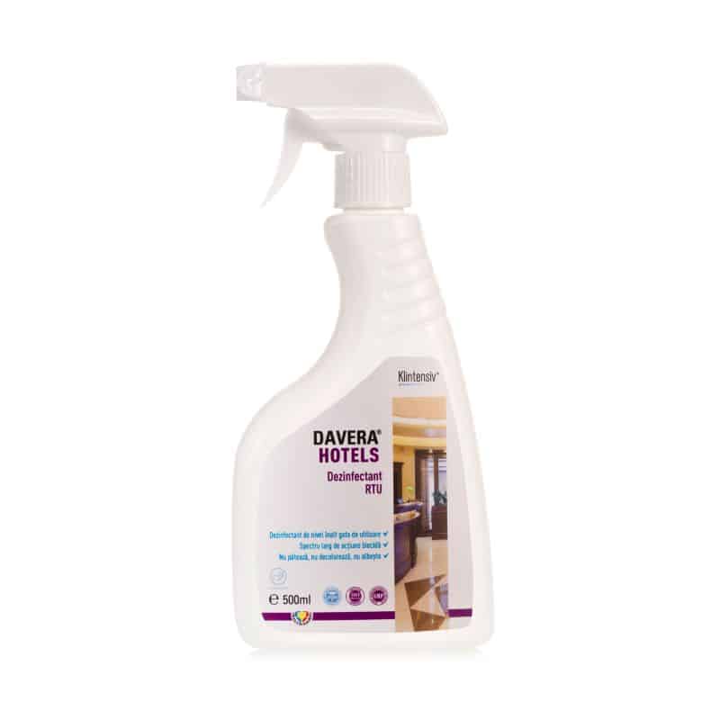 DAVERA® HOTELS – Dezinfectant RTU 500 ml Klintensiv imagine 2022 depozituldepapetarie.ro