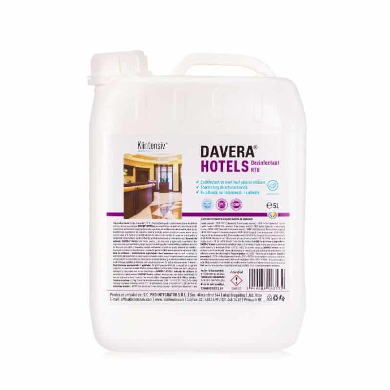 DAVERA® HOTELS – Dezinfectant RTU 5 litri Klintensiv imagine 2022 depozituldepapetarie.ro