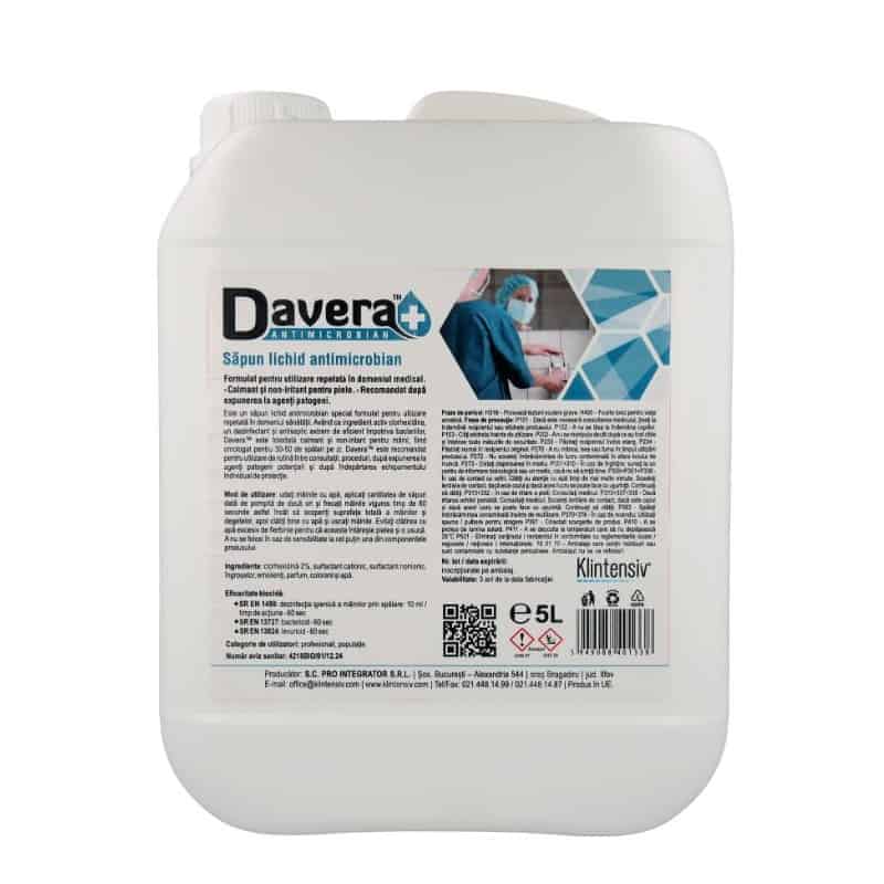 DAVERA® SOAP – Sapun lichid antimicrobian 5 litri Klintensiv