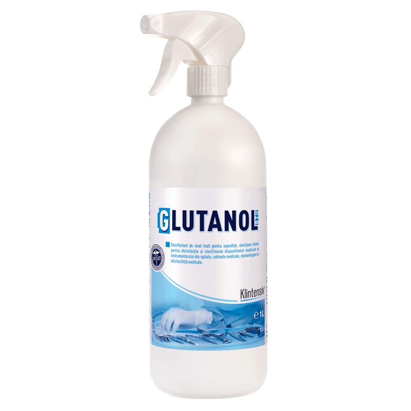 GLUTANOL™ RTU – Dezinfectant pentru suprafete si instrumentar 1 litru Klintensiv