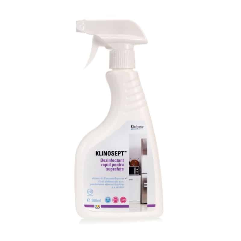 KLINOSEPT™ P&P – Dezinfectant rapid pentru suprafete 500 ml Klintensiv
