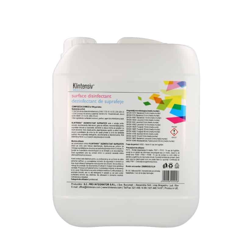 KLINTENSIV® – Dezinfectant suprafete gata de utilizare 20 litri Klintensiv imagine 2022 depozituldepapetarie.ro