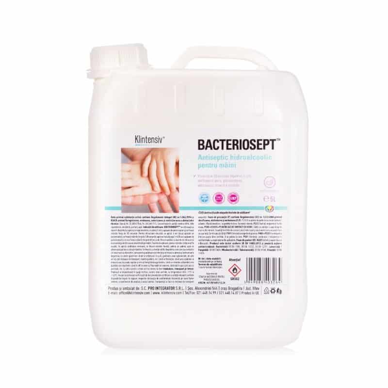 BACTERIOSEPT™ – Antiseptic hidroalcoolic pentru maini 5 litri Klintensiv