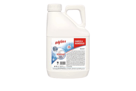 Detartrant wc gel davera® 5 litri