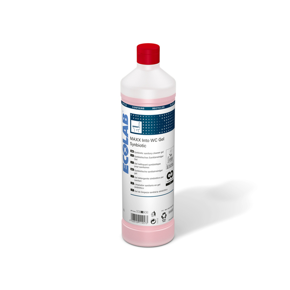 borduri inalte Detergent MAXX Into WC Gel Synbiotic 1 litru Ecolab