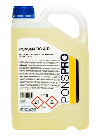 Ponsmatic-a.d.-detergent pentru spalarea vaselor asevi 6l