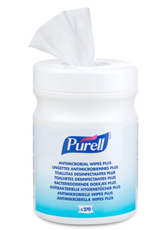 Servetele umede antimicrobiene purell plus 270 bucati/cutie