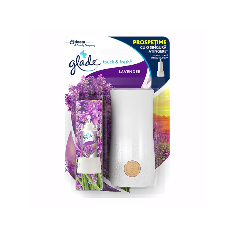 GLADE TOUCH&amp;FRESH APARAT LAVANDA 10 ML