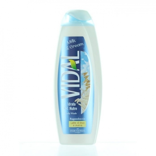 VIDAL Gel Dus Milk&Cream 250 ml sanito.ro