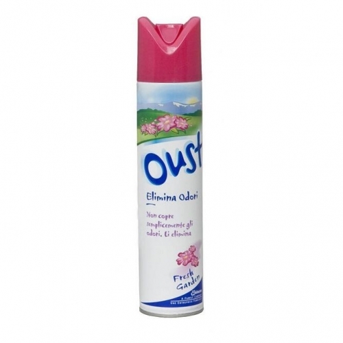 Oust Odorizant si Absorbant Mirosuri Fresh Garden 300 ml