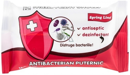 Doctor wipes servetele antibacterian 15 buc