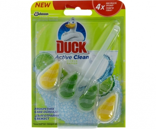 Duck active clean aparat wc citrus 38.6 gr
