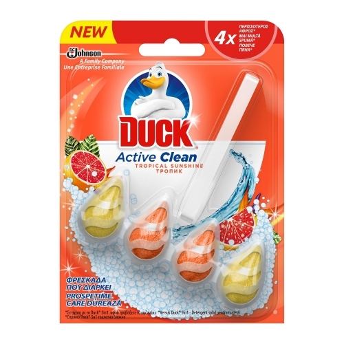 Duck active clean aparat wc tropical 38.6 gr
