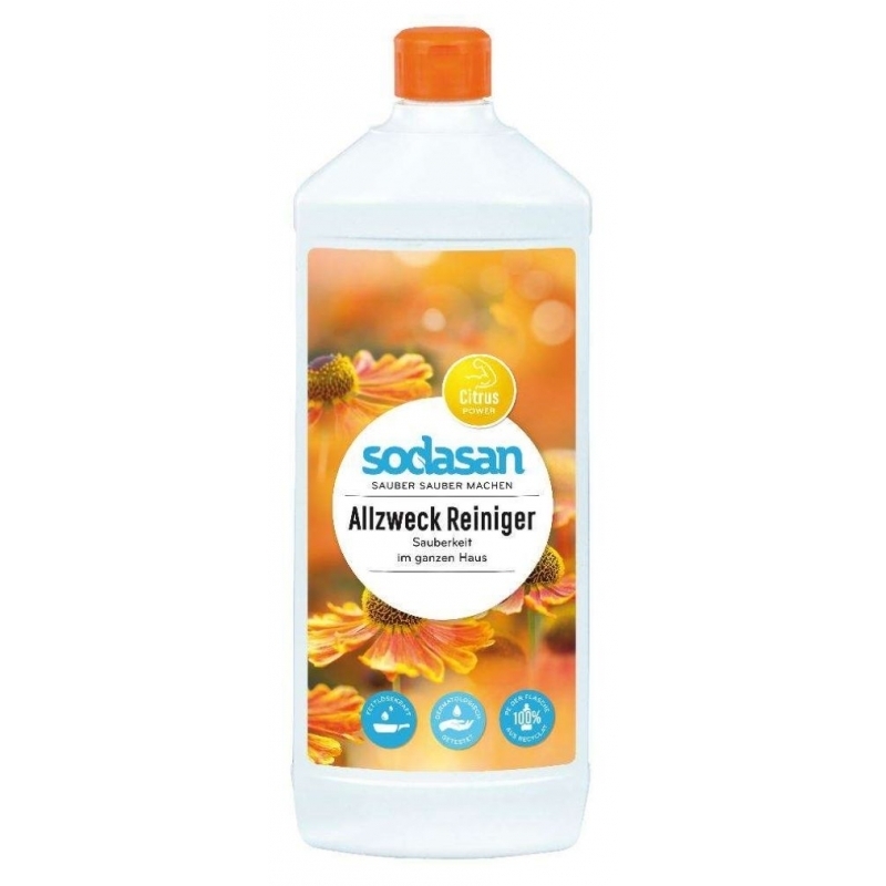 Solutie Bio Universala De Curatare Cu Citrice  1 L - Sodasan