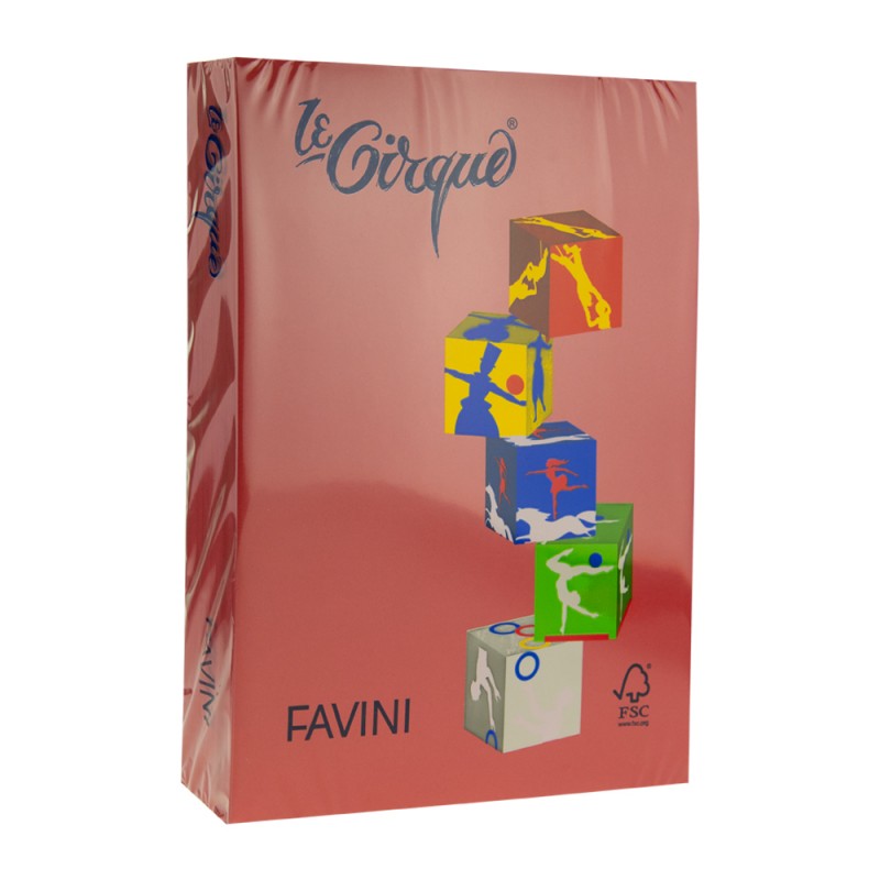 Carton color 160g/mp a4 rosu rubin Favini-210 Favini