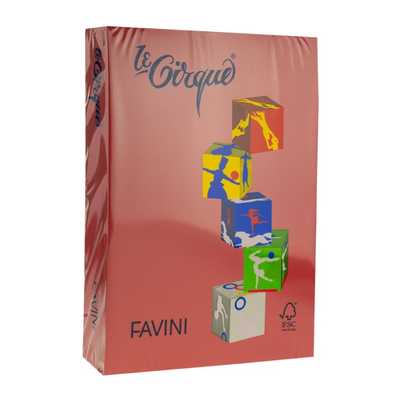 Carton color 160g/mp a4 rosu rubin favini-210