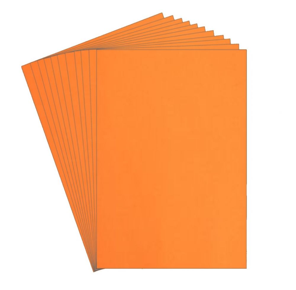 Carton color 160g/mp a4 portocaliu sanito.ro
