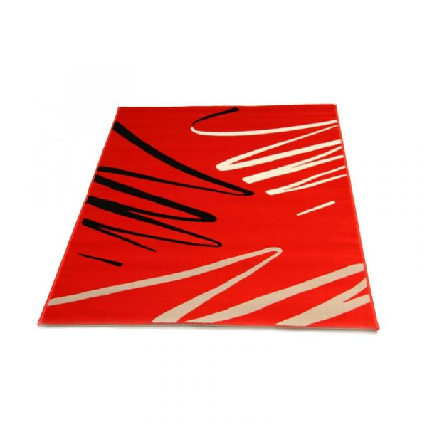 Covor tatoo 10cwc rosu rotund 120 x 120 cm