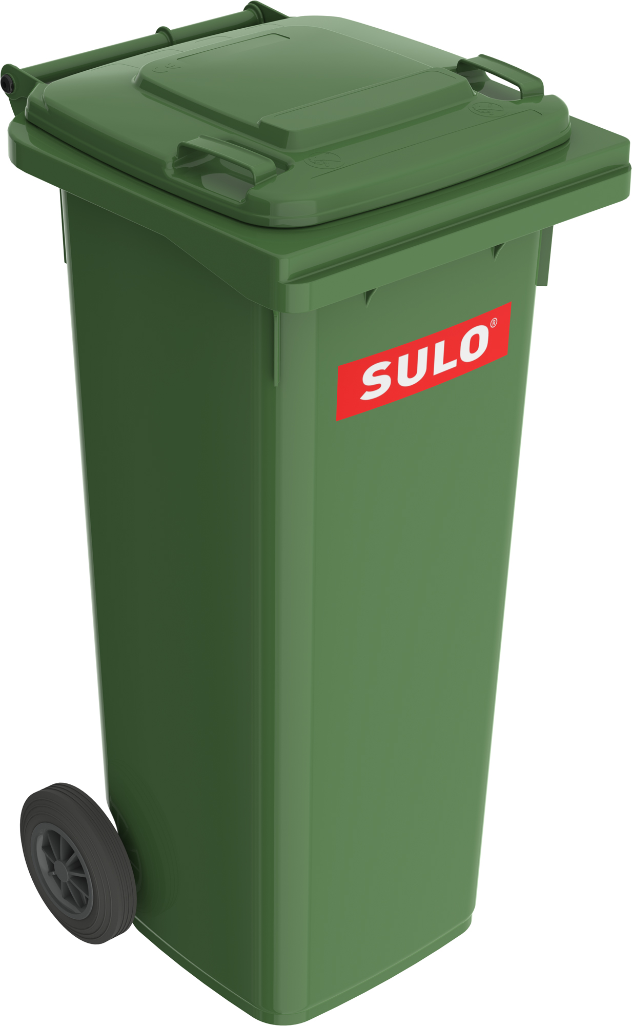 Europubela din material plastic  140 l culoare verde SULO - Transport inclus