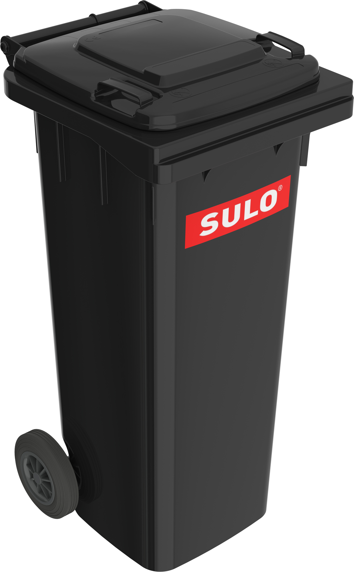 Europubela plastic 140 L  culoare negru  SULO - Transport inclus