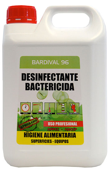 Bardival- dezinfectant bactericid de suprafete 5l asevi