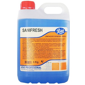 Sanifresh-Detergent Profesional Igienizant Pentru Baie 5l Asevi sanito.ro