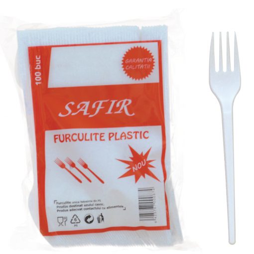 Furculite polistiren (ps) 100 buc/set