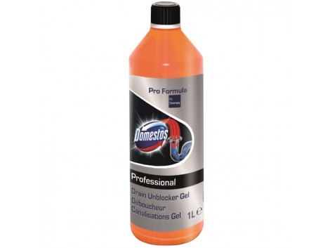 Detergent gel pentru desfundarea tevilor Domestos Professional  1L