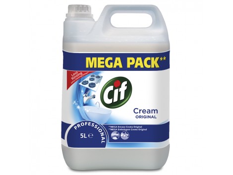 Crema de curatat non-abraziva cif professional 5l
