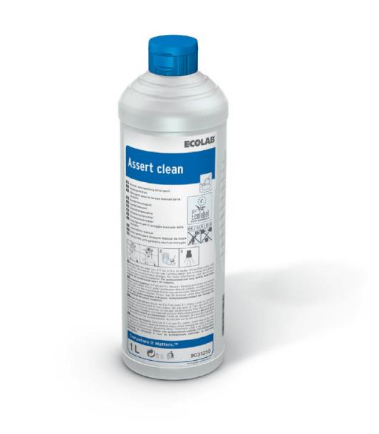 Detergent manual vase ASSERT CLEAN 5L Ecolab – Ecologic EcoLab imagine 2022 depozituldepapetarie.ro