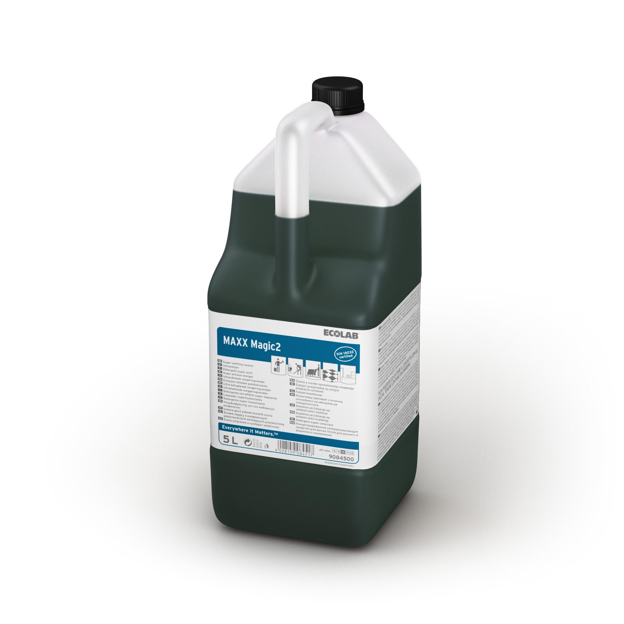 Detergent superumectant universal Manual/Automat de inalta performanta MAXX2 MAGIC 5L   Ecolab