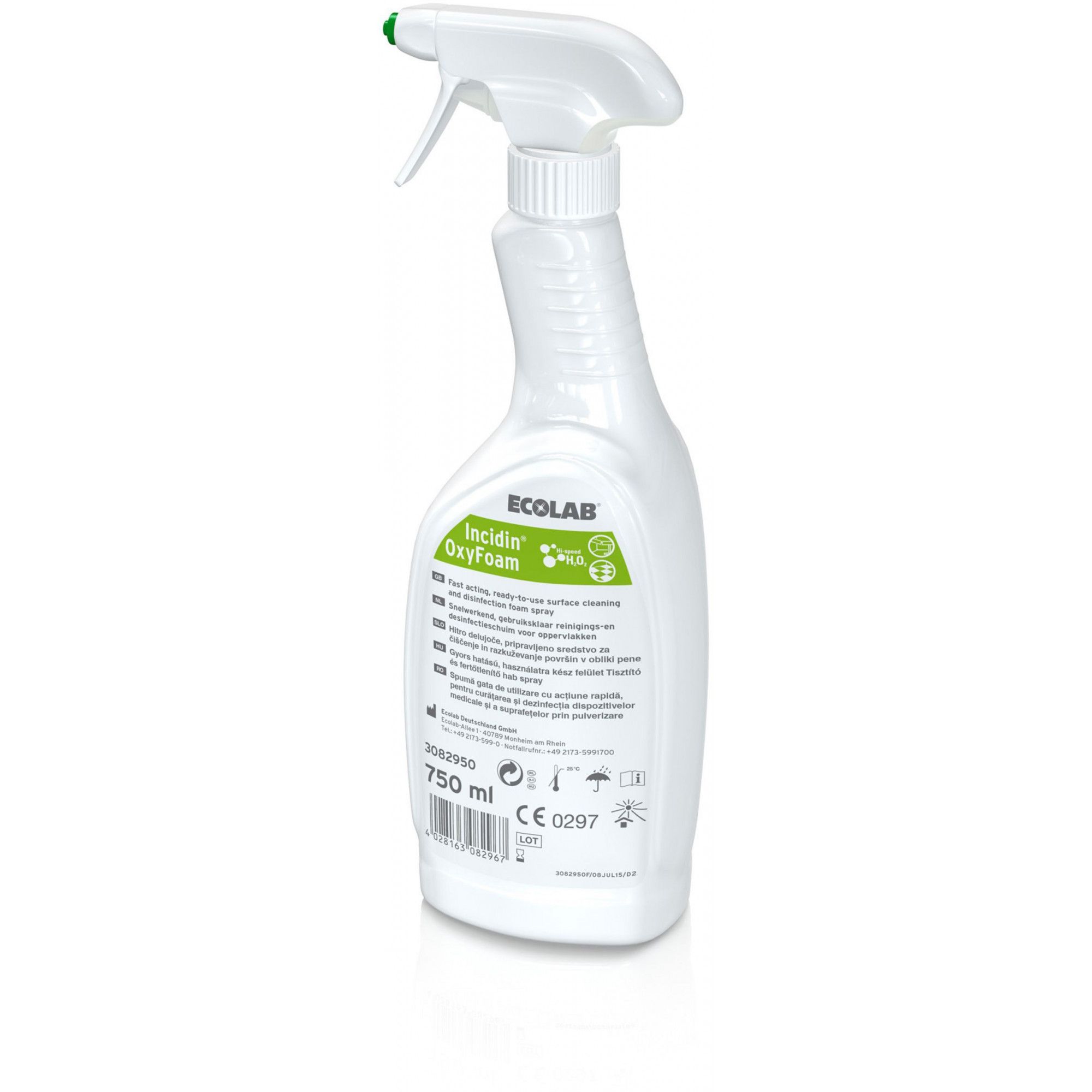Incidin oxyfoam produs spuma pentru dezinfectia rapida de nivel mediu a aparaturii medicale si a suprafetelor