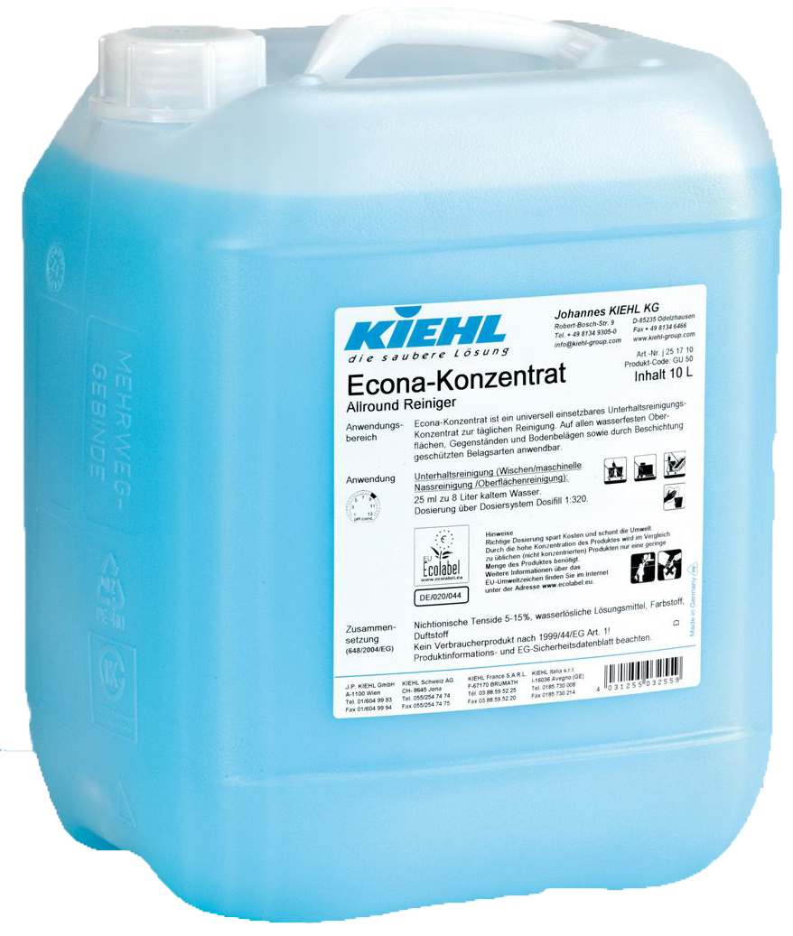 ECONA CONC. ECO-detergent ecologic concentrat pentru toate suprafetele 10L Kiehl Kiehl