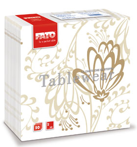 Servetele de masa din airlaid  40x40 cm  Boulevard  FATO  50 buc / pachet