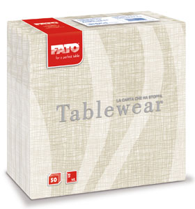 Servetele din airlaid 40x40 cm  Wave Olive Green  FATO