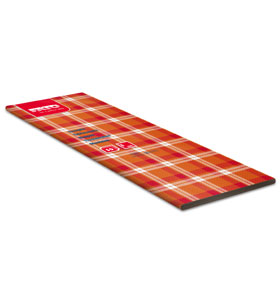 Fata de masa 100×100 cm Scottish Orange/Red FATO 50 buc / pachet FATO