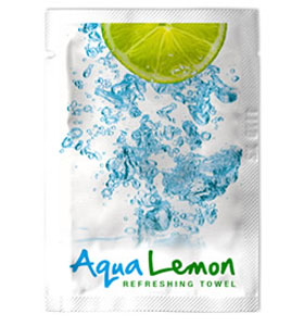 Servetel umed parfumat aqua lemon 100buc/pachet fato