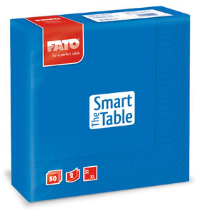 Servetele 33x33 cm  2 straturi  Smart Table Gentian Blue  Fato