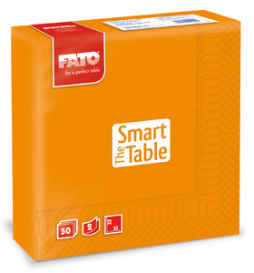 Servetele 33x33 cm  2 straturi  Smart Table Orange  Fato