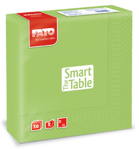 Servetele 33×33 cm 2 straturi Smart Table Apple Green Fato FATO