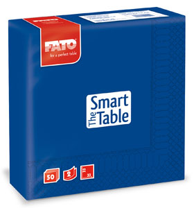 Servetele 33x33 cm  2 straturi  Smart Table Dark Blue  Fato