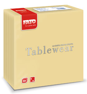 Servetele din airlaid 40x40 cm  Champagne  FATO