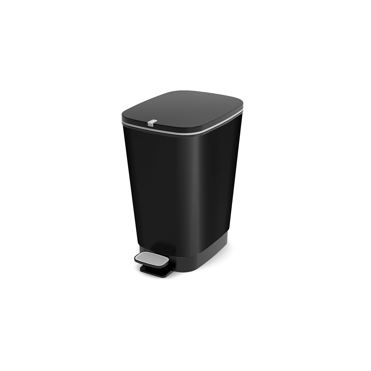 Cos gunoi Chic M negru mat 22.3 litri
