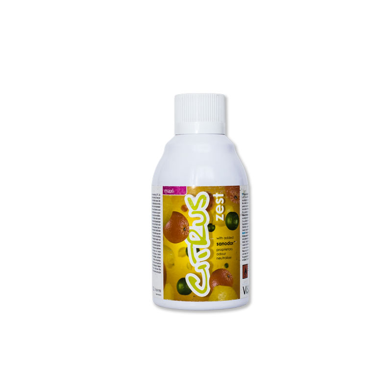 Citrus zest odorizant ambiental hygiene vision